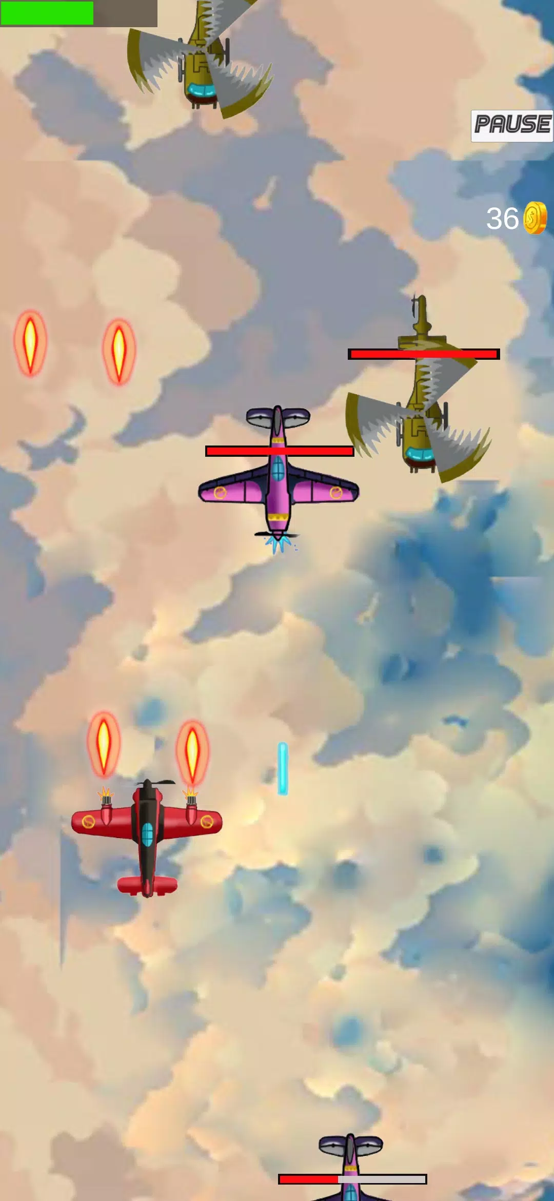 Jet Fighting - Sky Flying Скриншот 3