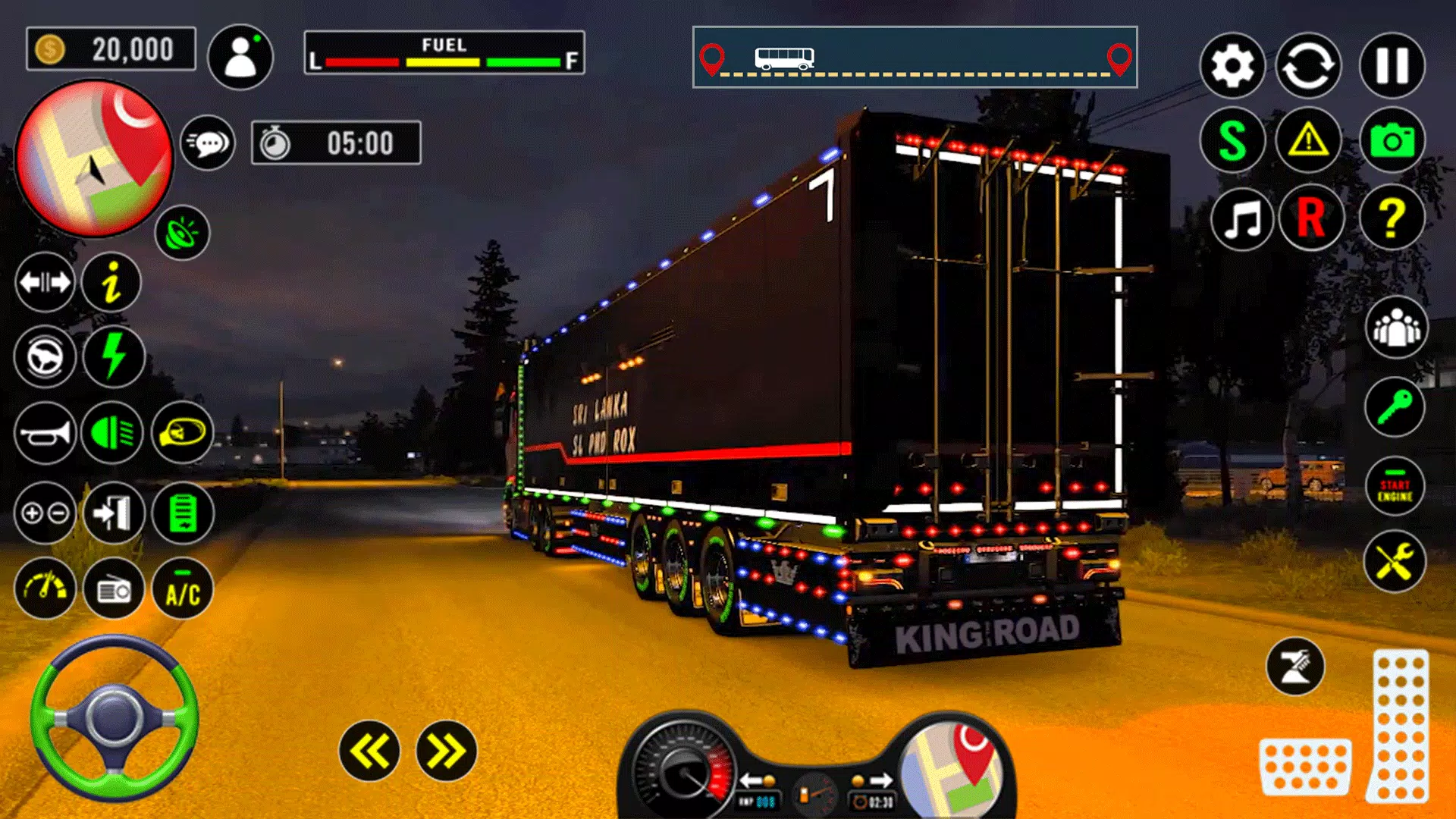 US Truck City Transport Sim 3d Schermafbeelding 2