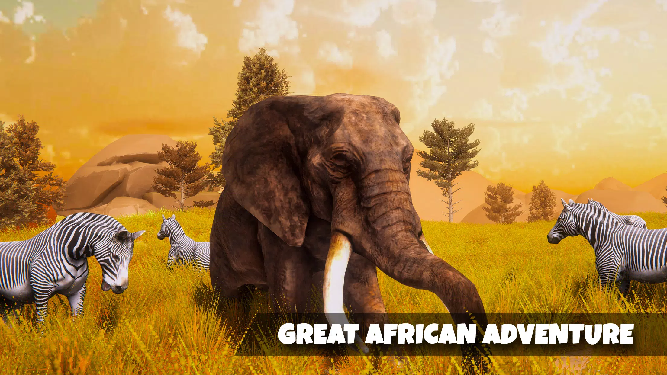 Elephant Simulator Wild Life Captura de tela 4