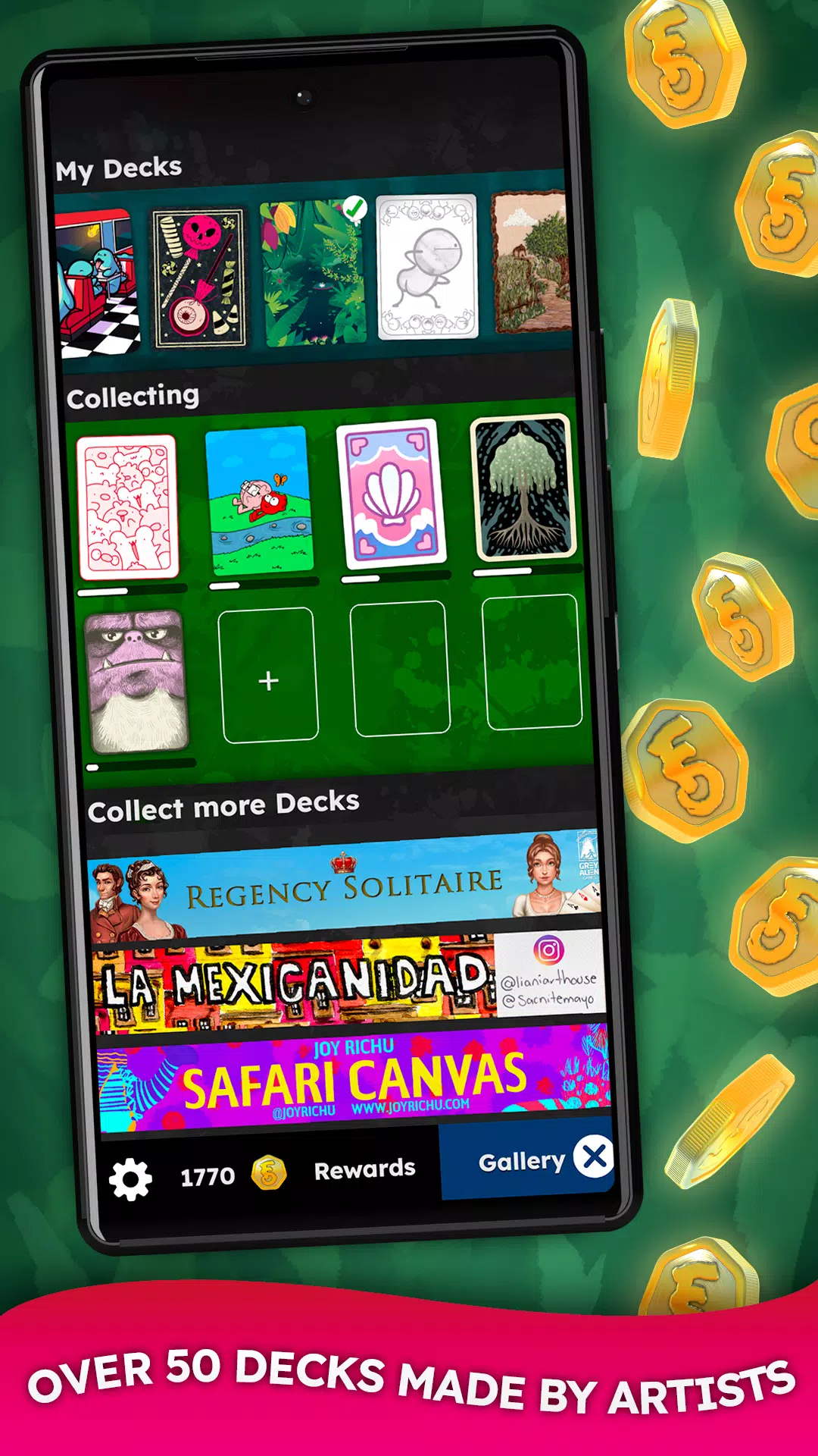 FLICK SOLITAIRE - Cozy Cards Zrzut ekranu 4