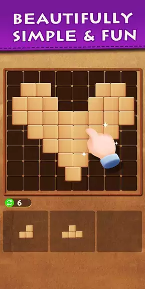 Wood Block Puzzle Classic Game ภาพหน้าจอ 4