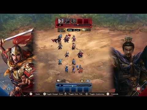 Three Kingdoms Heroes gameplay featuring strategic battle formations