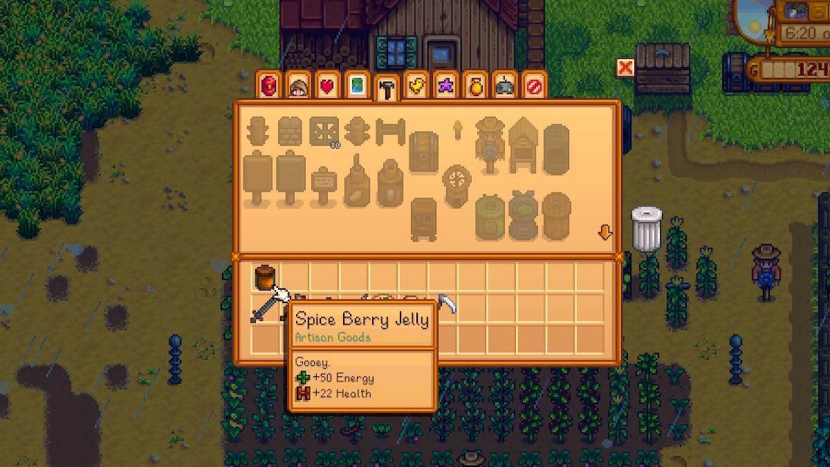 Hoe je kruidenbessengelei maakt in Stardew Valley