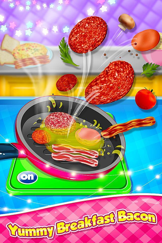 Breakfast Cooking - Kids Game স্ক্রিনশট 3