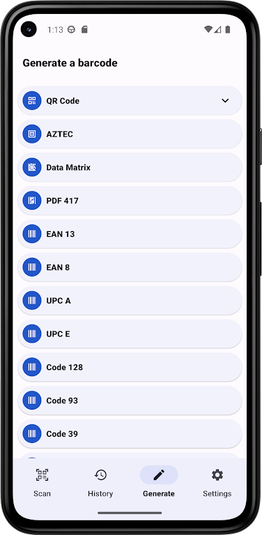 Scanner: QR Code and Products ภาพหน้าจอ 4