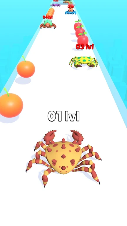 Crab Evolution Run স্ক্রিনশট 1