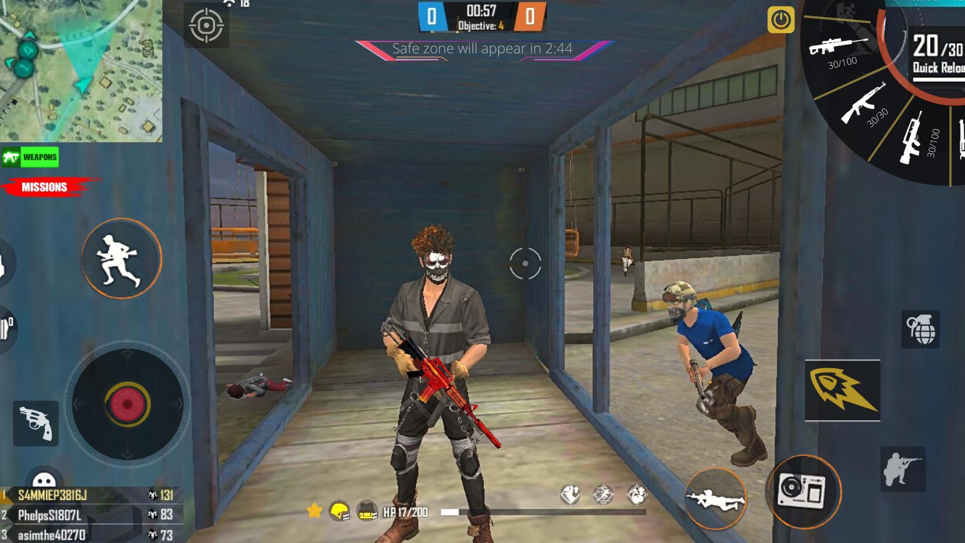 Clash Squad Survival Battleground Shooter 2021 ภาพหน้าจอ 1