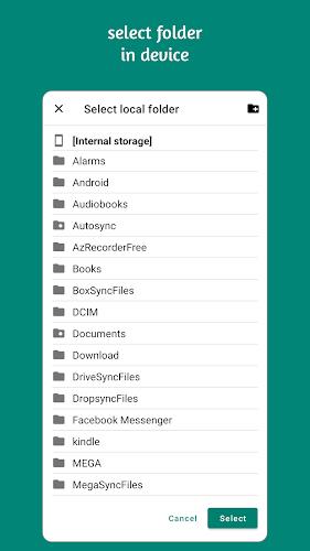 Autosync - File Sync & Backup スクリーンショット 2