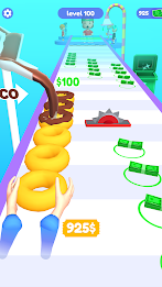 Donut Stack: Donut Maker Games Tangkapan skrin 2