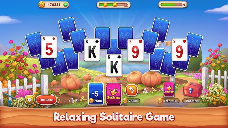 Solitaire Farm: Harvest Season Ảnh chụp màn hình 1