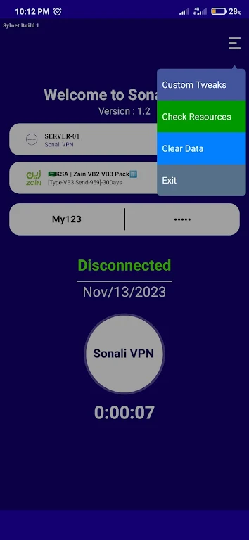 Sonali VPN Super fast ภาพหน้าจอ 2