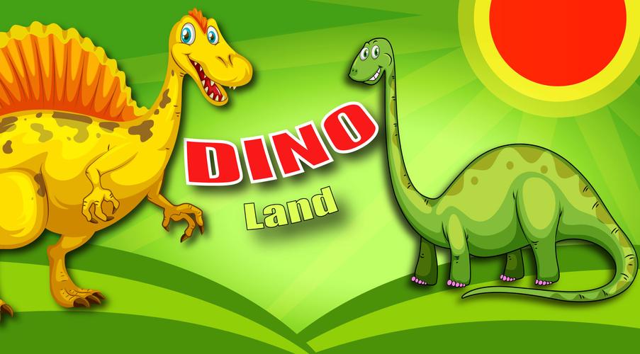 Dinosaur games - Dino land स्क्रीनशॉट 1