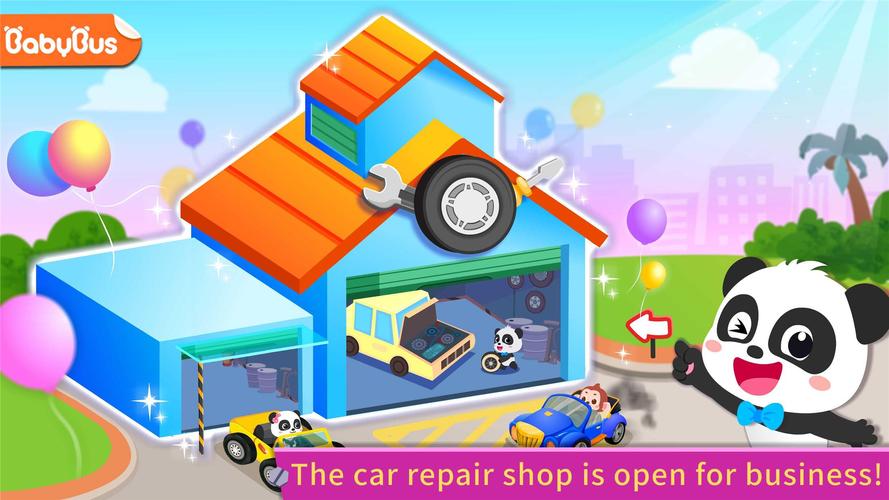 Little Panda's Car Repair ภาพหน้าจอ 1