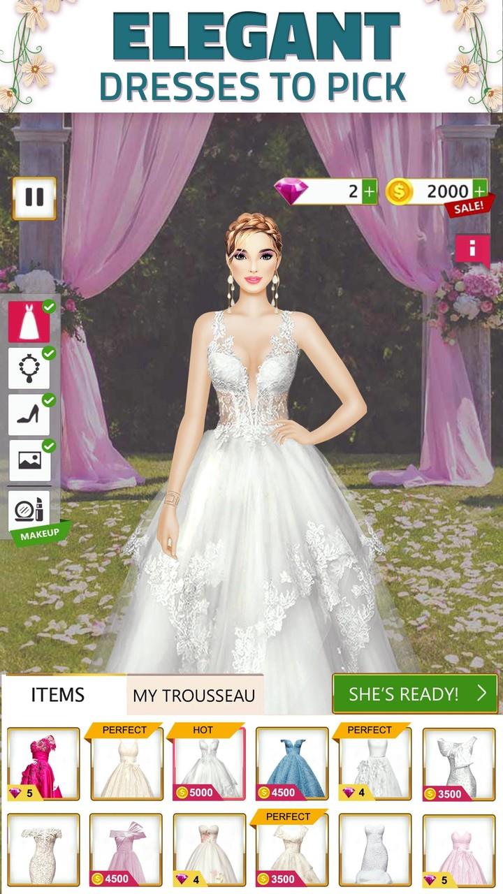 Hochzeitdesigner: Kleiddressup 스크린샷 3