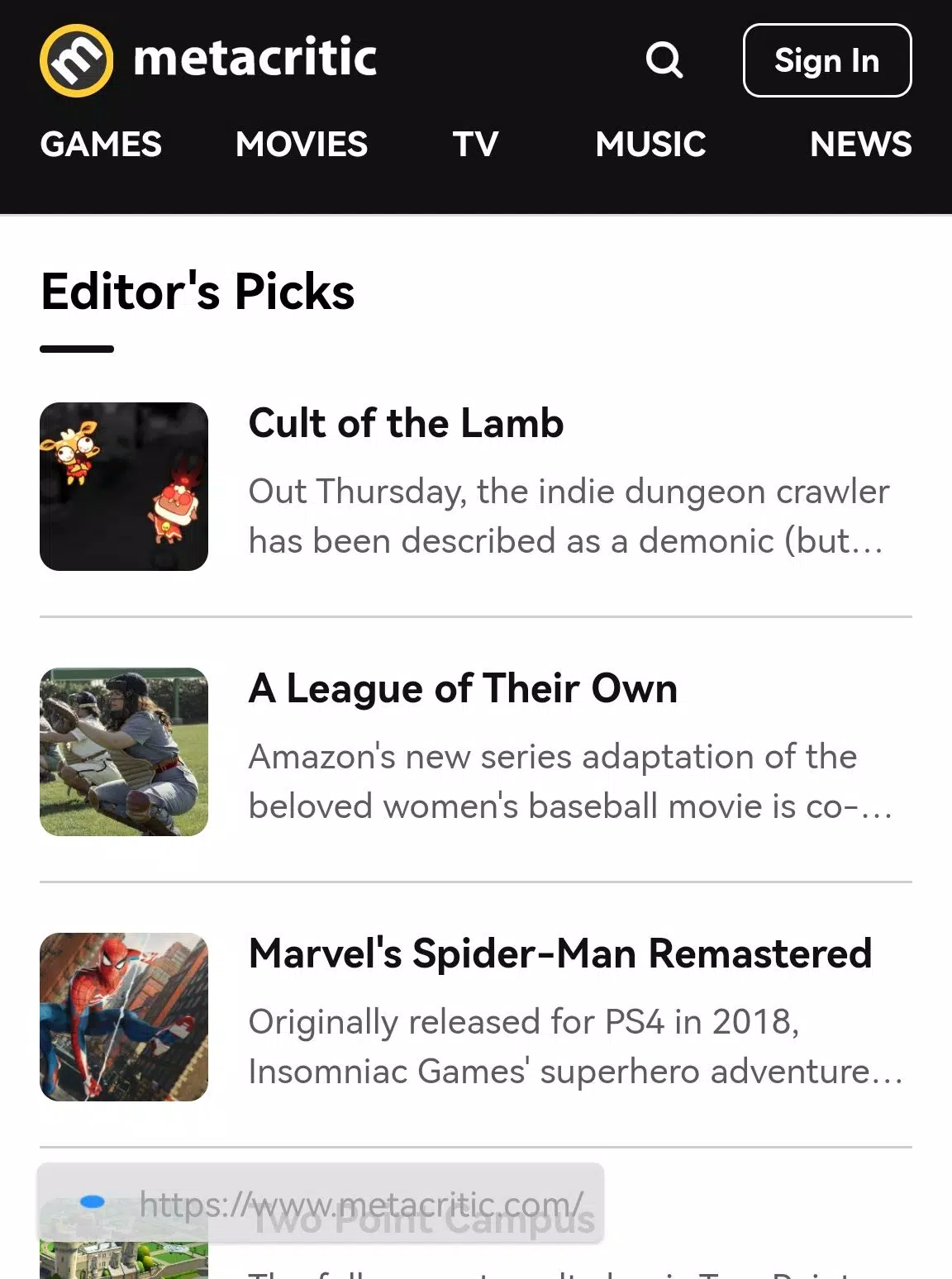 Firefox (Android TV) 스크린샷 1