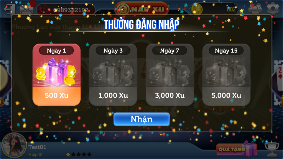 Schermata WIN7 Game Online 2