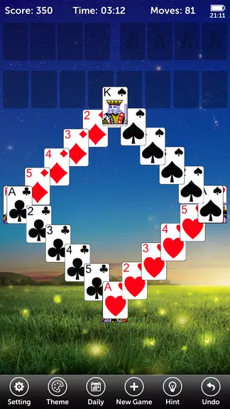 FreeCell Pro - No Wifi 스크린샷 1