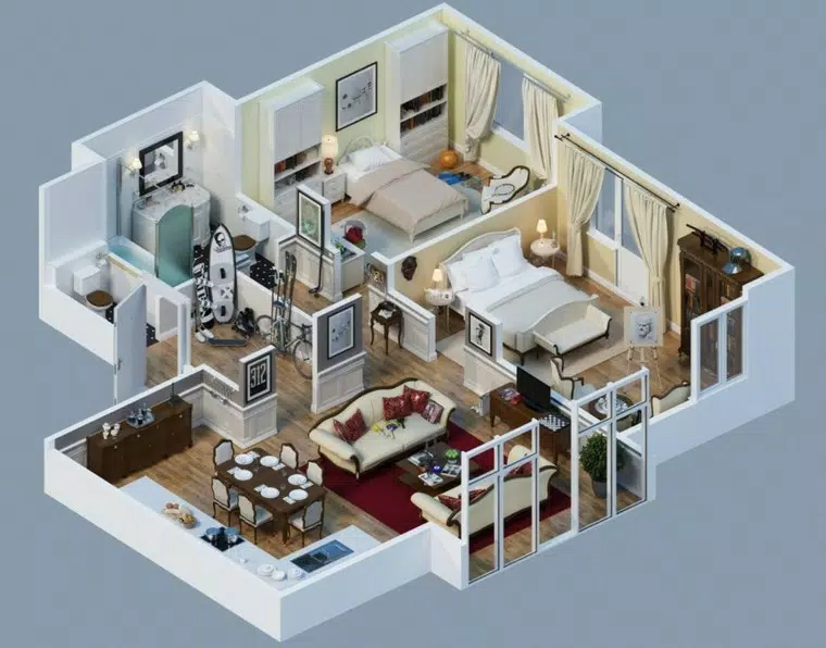 3D House Design Скриншот 3