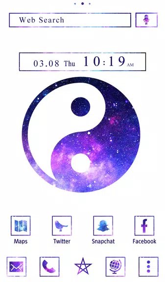 Galaxy Yin-yang Theme应用截图第1张