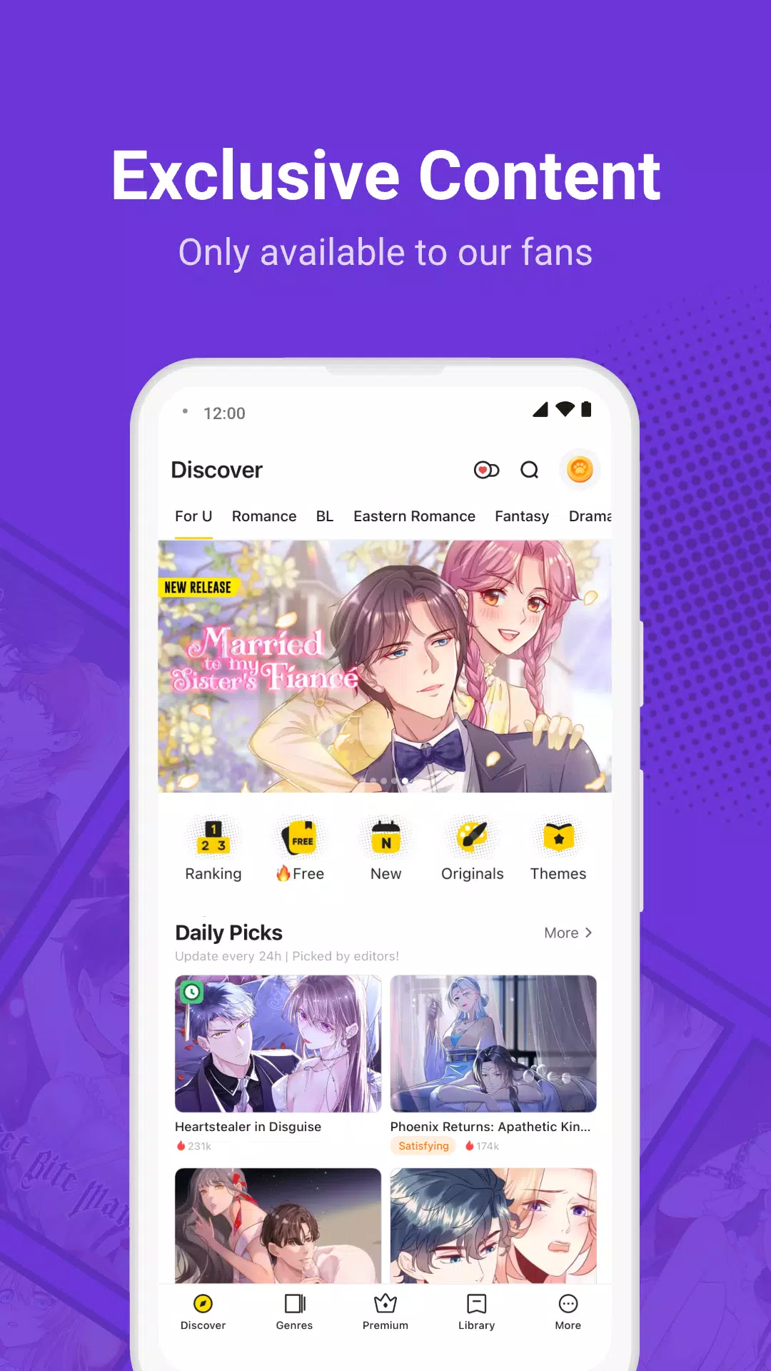 WebComics - Webtoon & Manga应用截图第3张