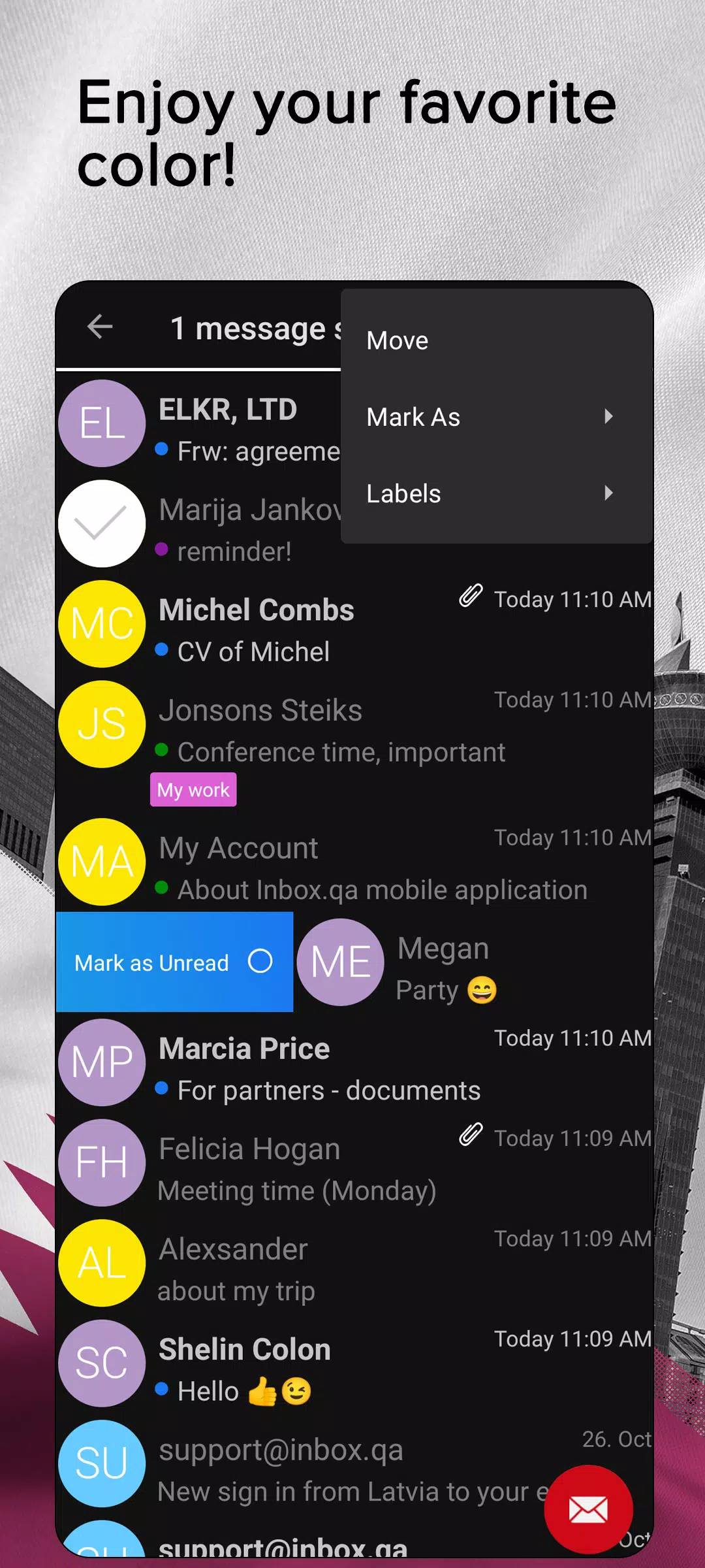 Inbox.qa email Ekran Görüntüsü 3