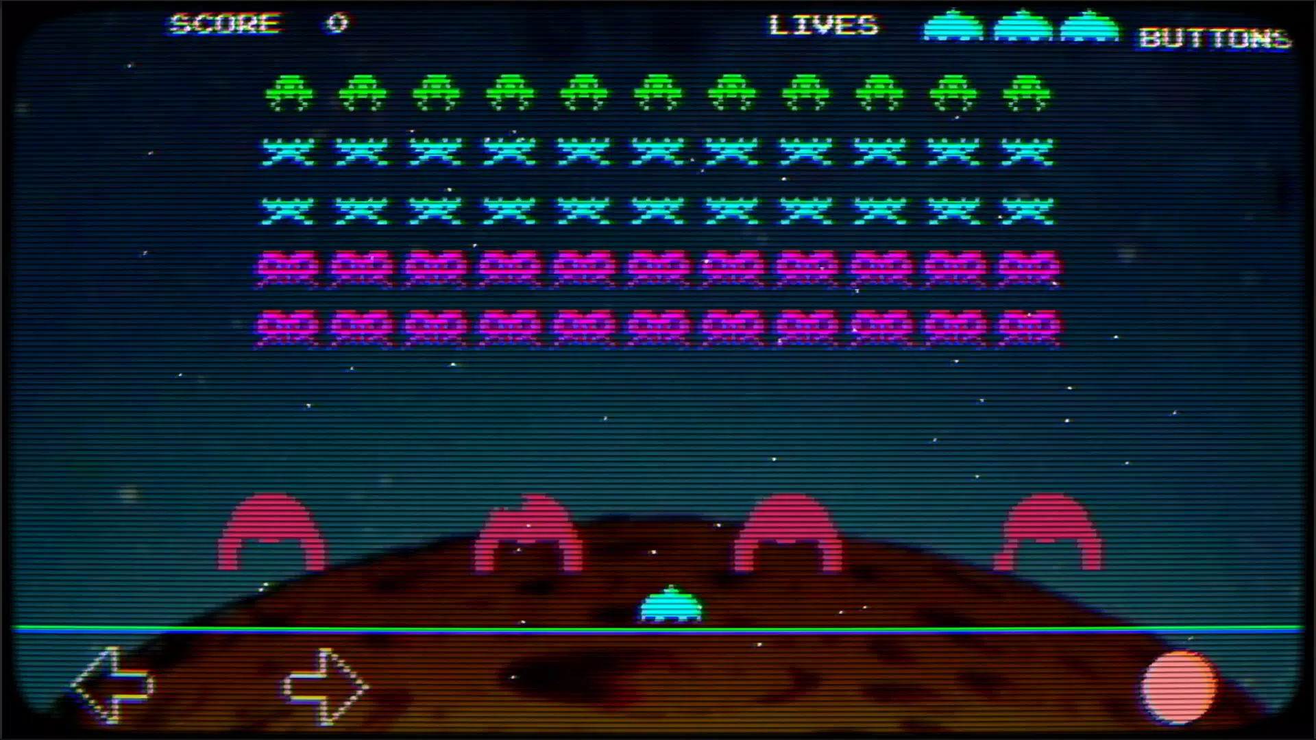 Outer Space Alien Invaders ภาพหน้าจอ 2
