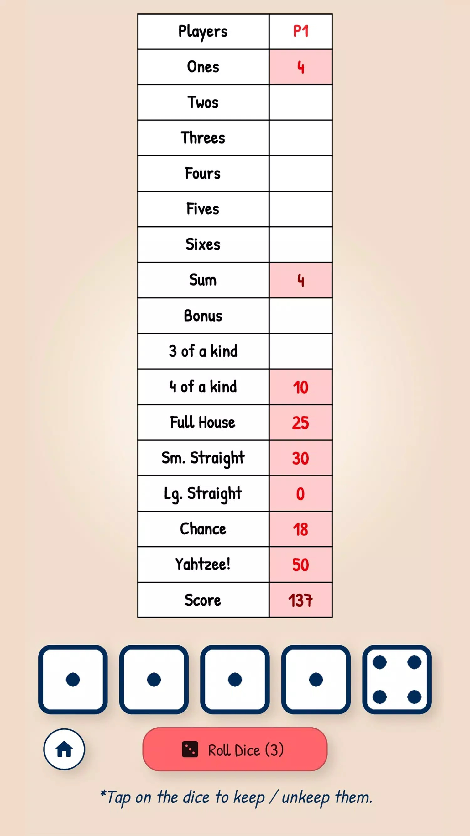 Lucky Dice應用截圖第2張