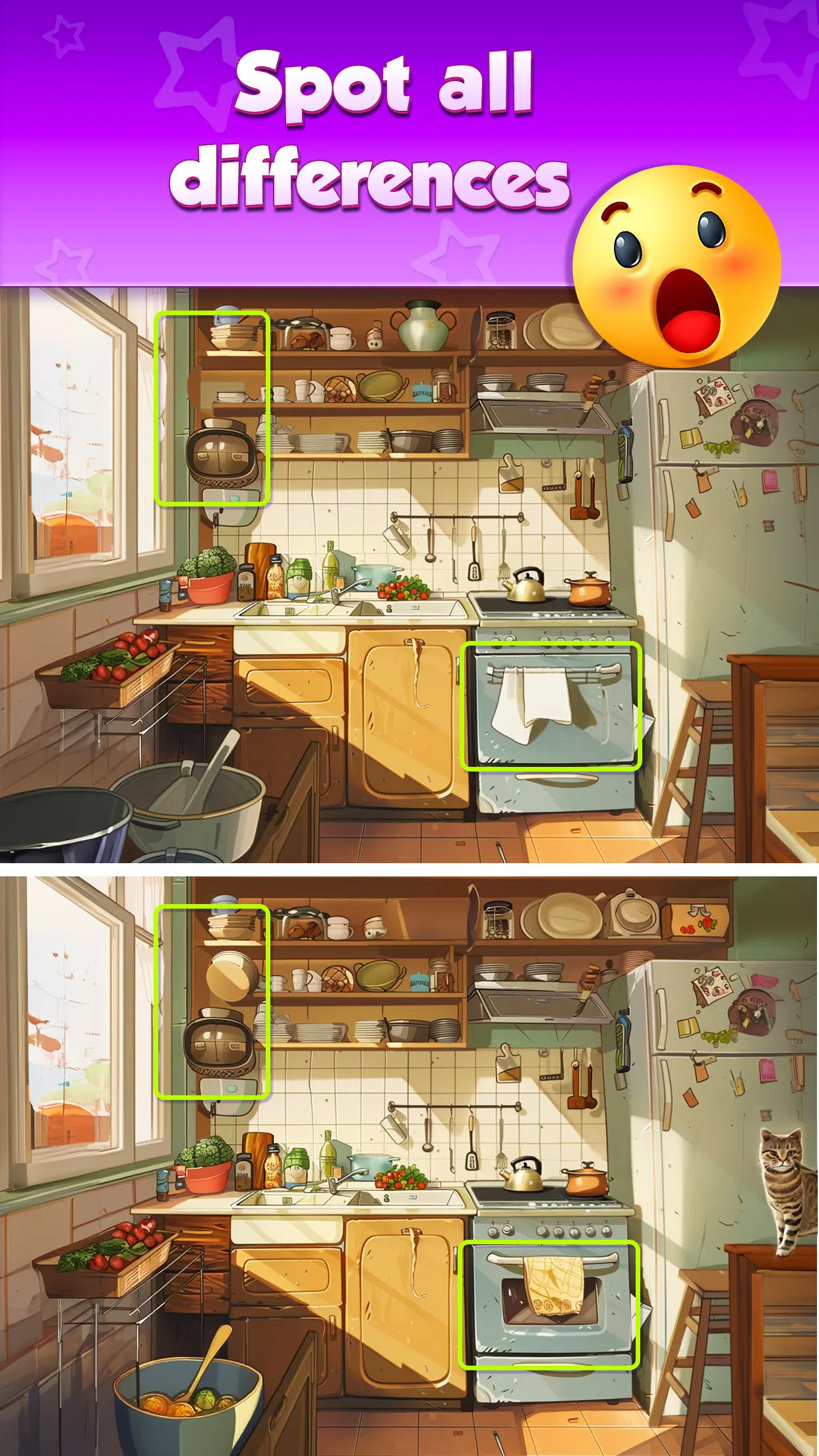 Find 5 Differences Train Brain Zrzut ekranu 1