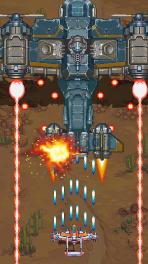 空軍1945：射擊飛機街機遊戲應用截圖第1張