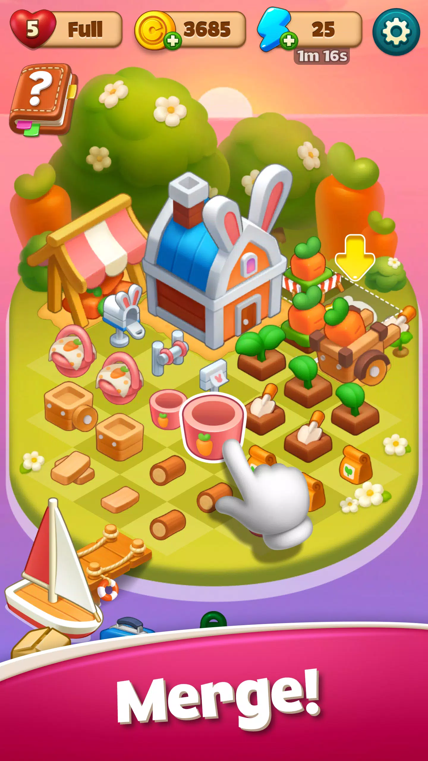 Merge & Blast: Dream Island スクリーンショット 1