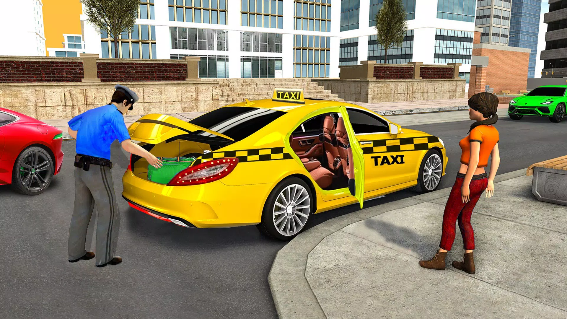 City Taxi Games-Taxi Car Games应用截图第2张