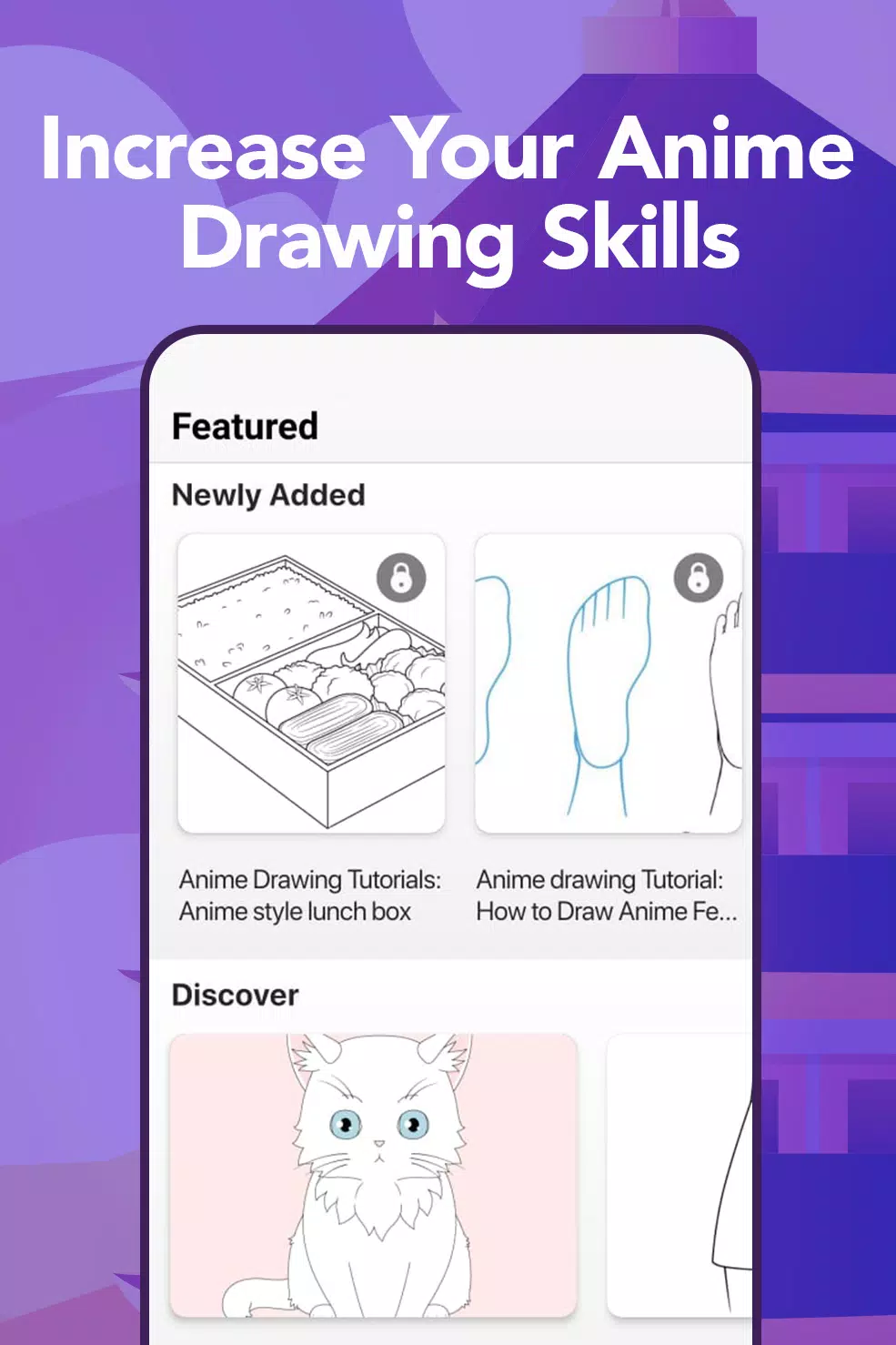 Learn to Draw Anime by Steps Captura de tela 4