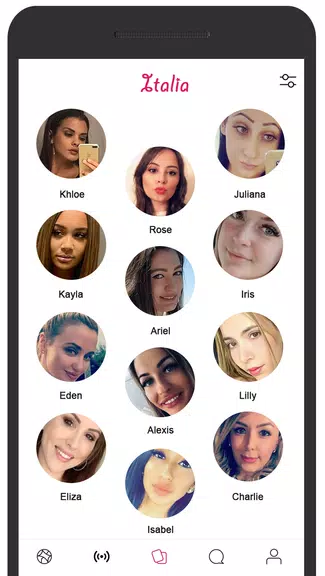 Italian Chat & Italy Dating Ekran Görüntüsü 4