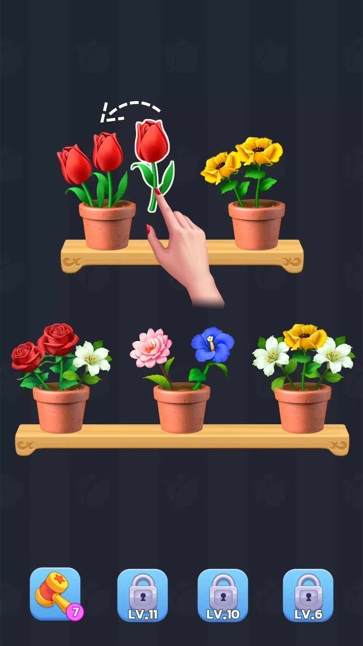 Blossom Sort® - Flower Games Zrzut ekranu 1