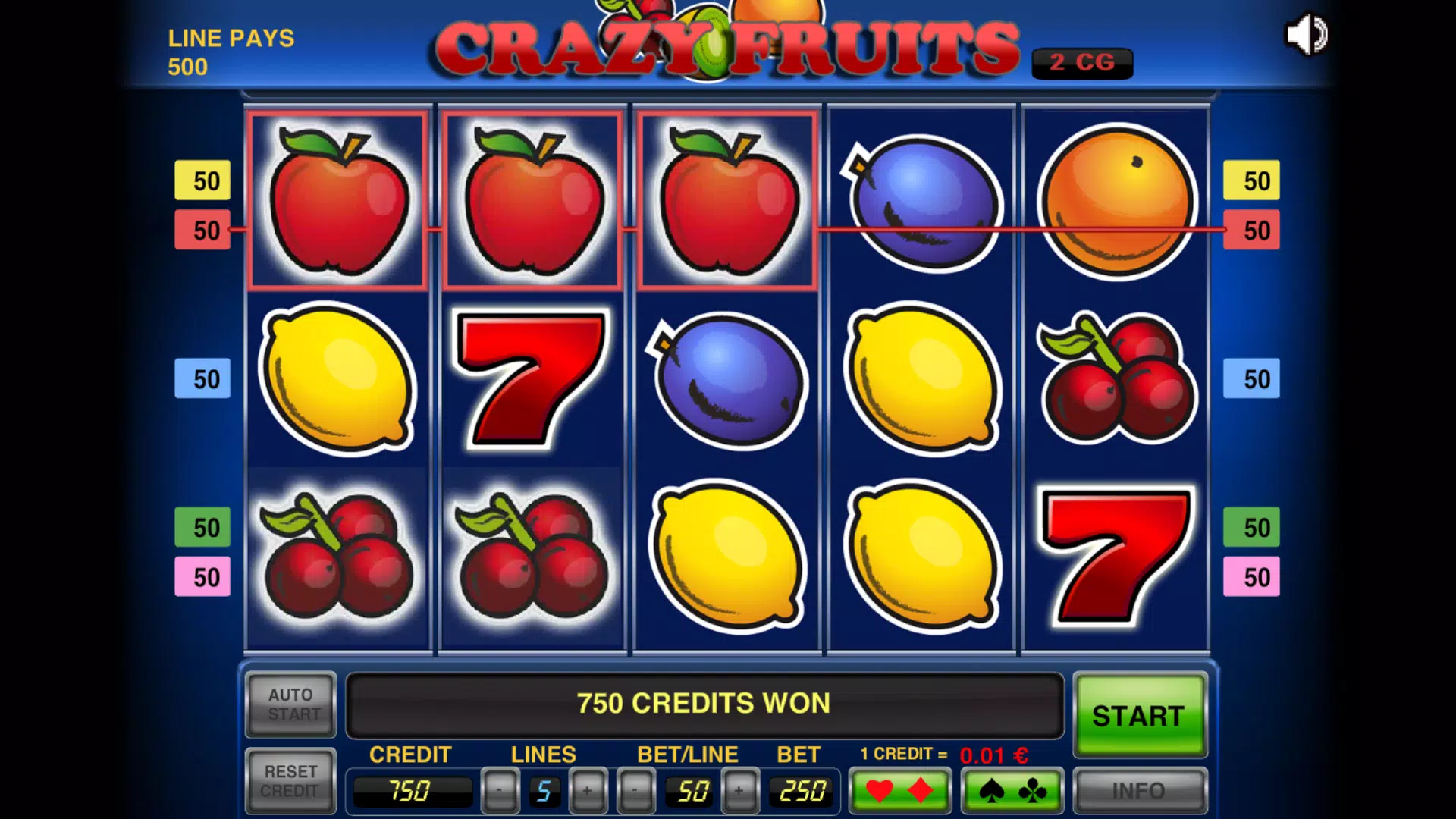 Crazy Fruits ภาพหน้าจอ 1