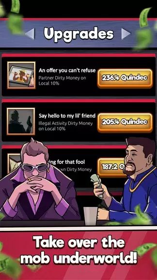 Idle Mafia Inc.: Tycoon Game ဖန်သားပြင်ဓာတ်ပုံ 3