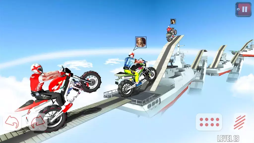 Dirt Bike Moto Real Race Game Tangkapan skrin 2