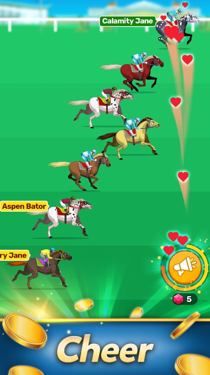 Horse Racing Hero Riding Game Скриншот 1