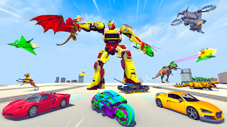 Police Robot Car Game 3d 스크린샷 4