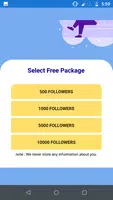 TikBooster - Get Fans Followers & Likes by Hashtag Screenshot 3