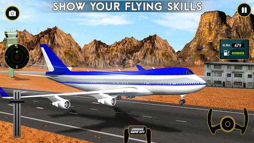 Flight Pilot Simulator Games Ảnh chụp màn hình 1