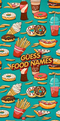 Guess food games Captura de pantalla 1