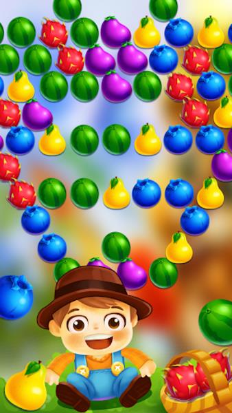 Farm Bubble Shooter Story - Fruits mania Screenshot 3