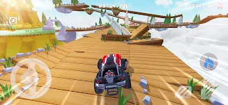 Schermata Mountain Climb: Stunt Car Game 2