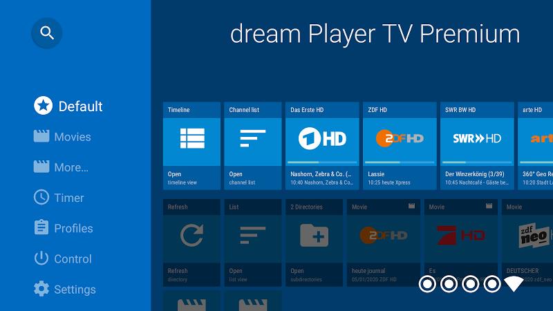 dream Player for Android TV Скриншот 2