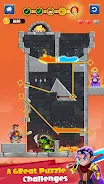 Hero Rescue - Pin Puzzle Games Captura de tela 1