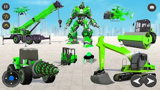 Robot Truck Car Transform Game Скриншот 4