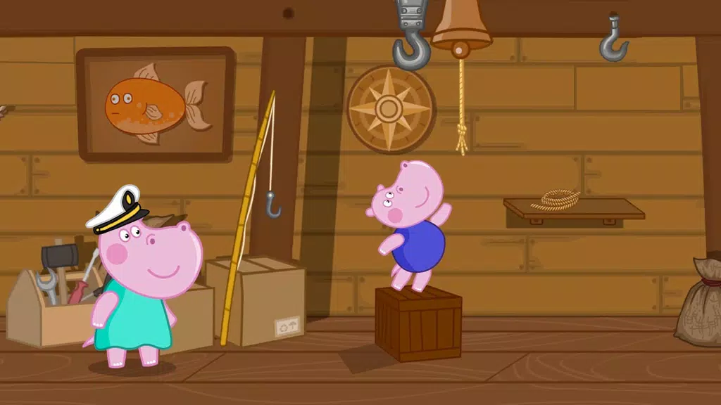 Hippo Adventures: Lighthouse Capture d'écran 2