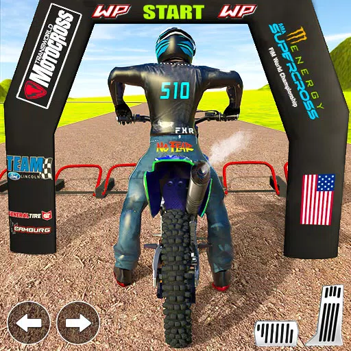 Motocross Dirt Bike Race Game Captura de pantalla 1