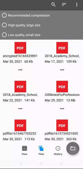PDF Small - Compress PDF স্ক্রিনশট 1